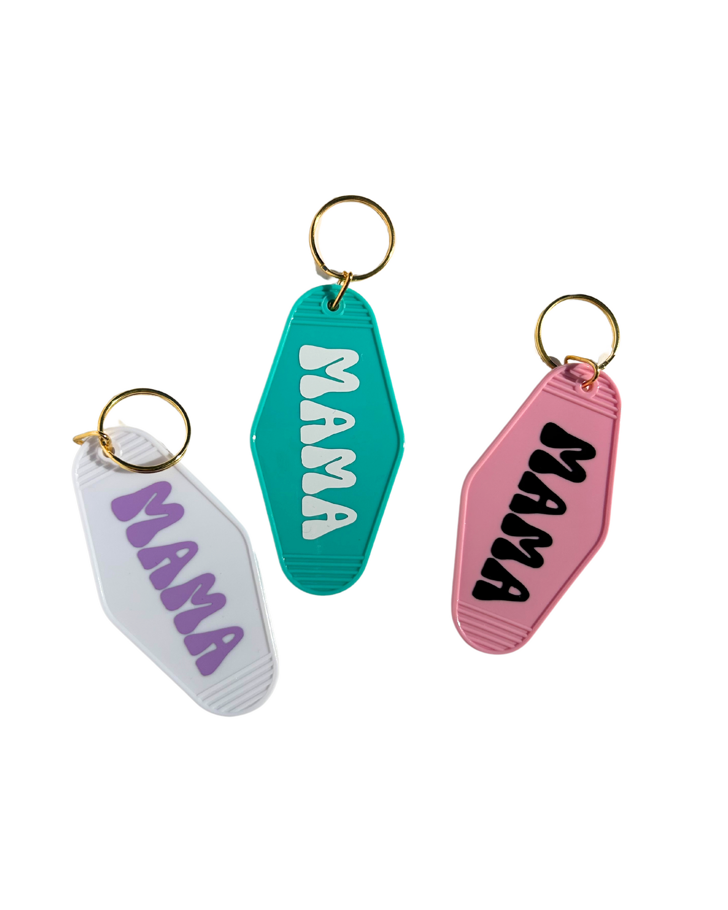 Groovy Mama Motel Keychain