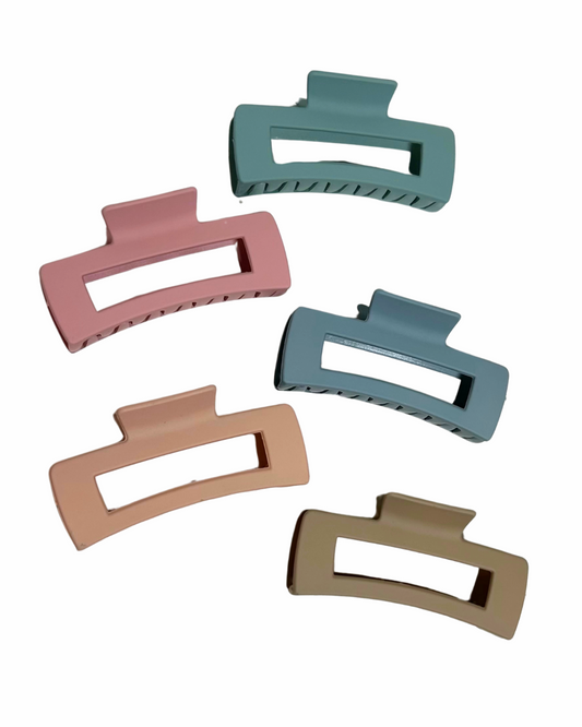 4in Matte Claw Clips