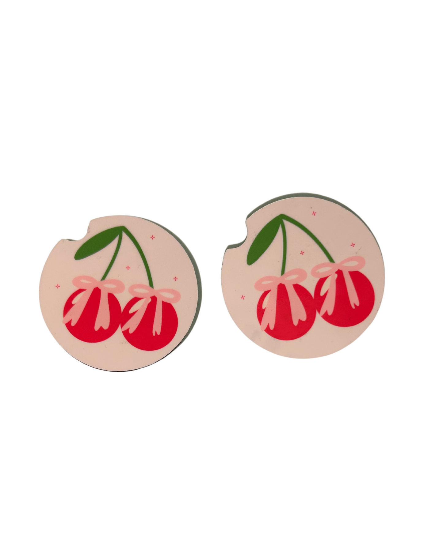 Cherry Car Coaster