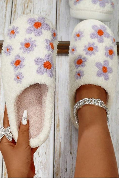 Floral Slippers