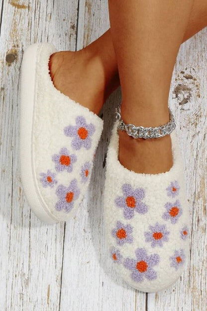 Floral Slippers