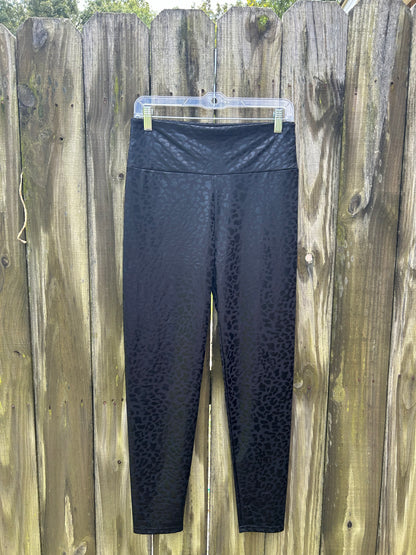 Black Leopard Leggings