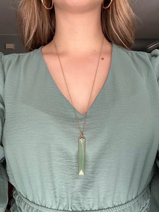 The Eva Necklace (Green)