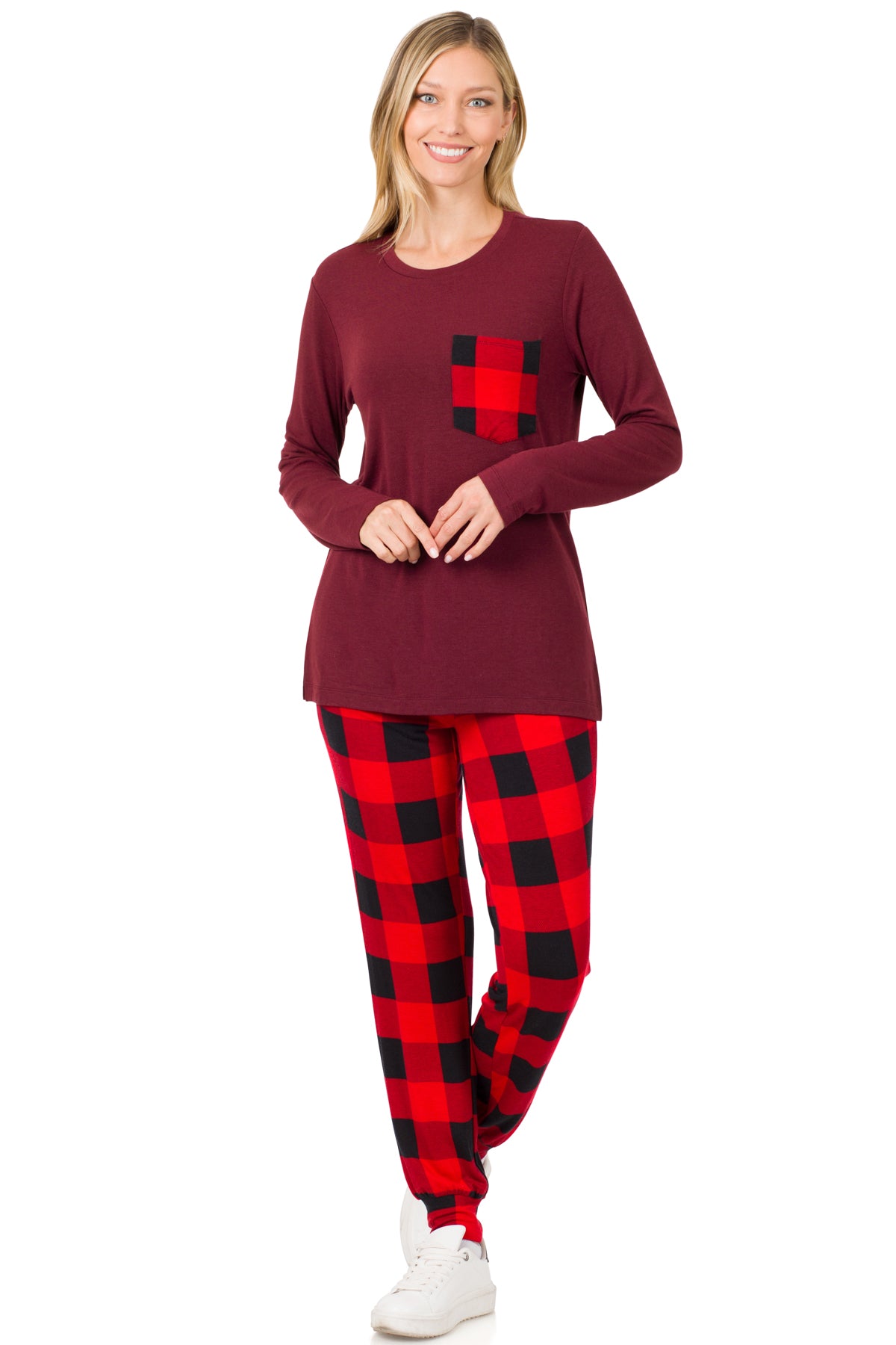 Buffalo Plaid Loungewear Set