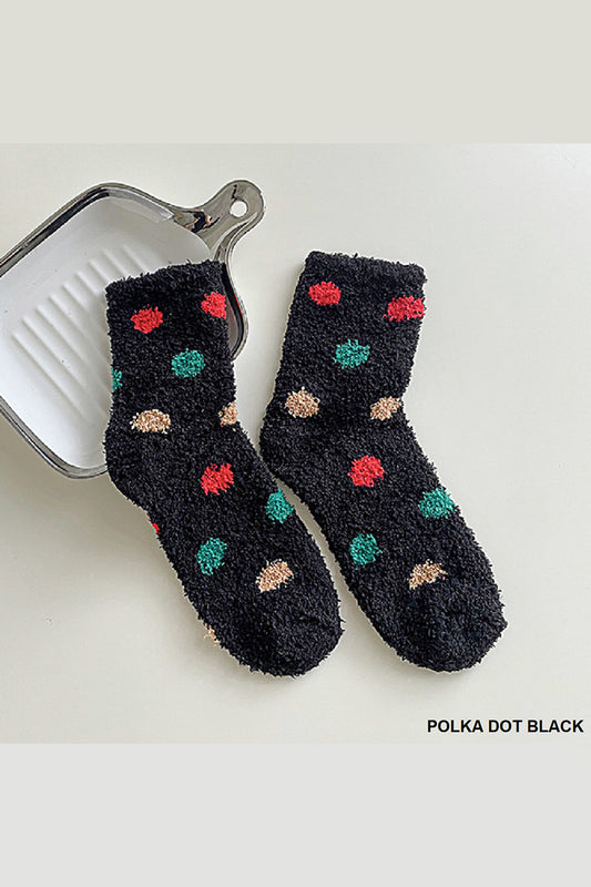 Christmas Polka Dot Socks